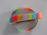 Rainbow Silicon Wristband