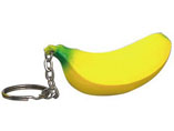 PU Bananna Keychain Stress Relievers