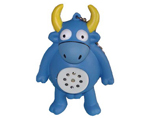 Advertising Cow Keychain Stress Reliever