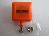 Square Shape Retractable Badge Reel