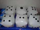 Hot Sales Plastic Inflatable Dice