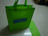 Recycled non woven tote bag