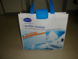Button Tote Bag With Printed Logo