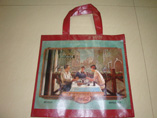 Full Color Printing pp Woven Tote Bag