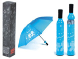 Wine Bottle Folding Umbrella