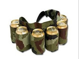 6 Tin Belt Clip Cooler Bag