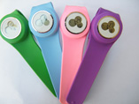 Three Windows Silicone Slap Watch