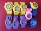 Animal Silicone Flexible Slap Watch