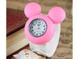 Customized silicone snap watch