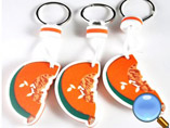 Fruit Shape EVA Foam Keychain