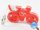 Bicycle Shape EVA Foam Keyring