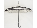 Promotional Pagoda Ladies Umbrella With Lace