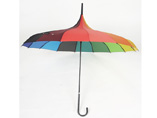 Pagoda Straight Rainbow Umbrella