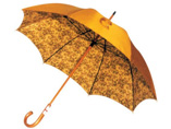 Promotional Golden Straight Umbrella