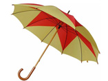 Straight Umbrella With Wooden Handle