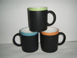 Promotional Writable Ceramic Blackboard Mug