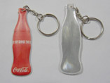 Bottle Shaped Reflective Keychain