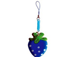PVC Strawberry Mobile Phone Cleaner
