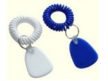 Plastic Coil Spring Key Chain