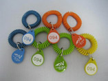 Plastic Coil Spring Bracelet