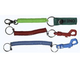 Plastic Spring Keychain For Promotion