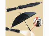 Black Flashlight Umbrella