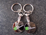 Cheap Metal Token Keyring