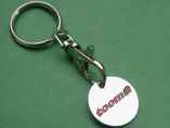 Hot Sale Cheap Trolley Coin Keyring