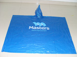 Advertising PE Disposable Poncho