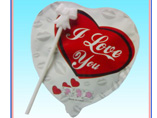 Promotional Valentine Self Inflating Balloon