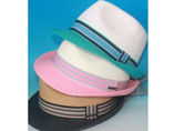 Panama Straw Hat With Ribbon