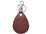 Water Drop Shaped Fashion Leather Key Chain
