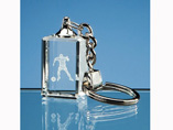 Transparent Charming Crystal Keychain