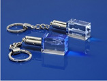 Hot Sell LED Crystal Keyring