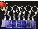 LED Crystal Keyring