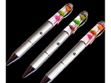Personalized Oil Filled Floater LED pen