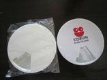 Round Plastic Weekly Pillbox With LOGO