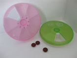 Promotion Cheap Round Plastic Pill Cutter Box