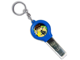Hot Sell Advertising Plastic Keychain Watch