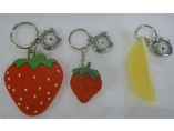 Promotional Fruit Shaped Key Chain Watches