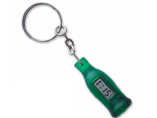 Plastic Mini Bottle Shaped Keyring Watch