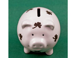 Ceramic Piggy Coin Bank