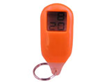 Large Display Plastic Promotional Keychain Clock