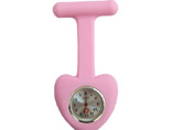 Heart Shape Silicone Nurse Watch