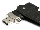Leather USB Memory and USB Sticks