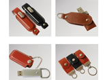Customized leather USB Flash Drive