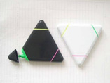Custom Triangle Shaped Fluorescent Pen