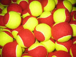 Promotional match tennis ball