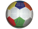 Top quality PU leather laminated football