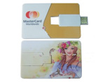 Personalized wallet card paper USB webkey